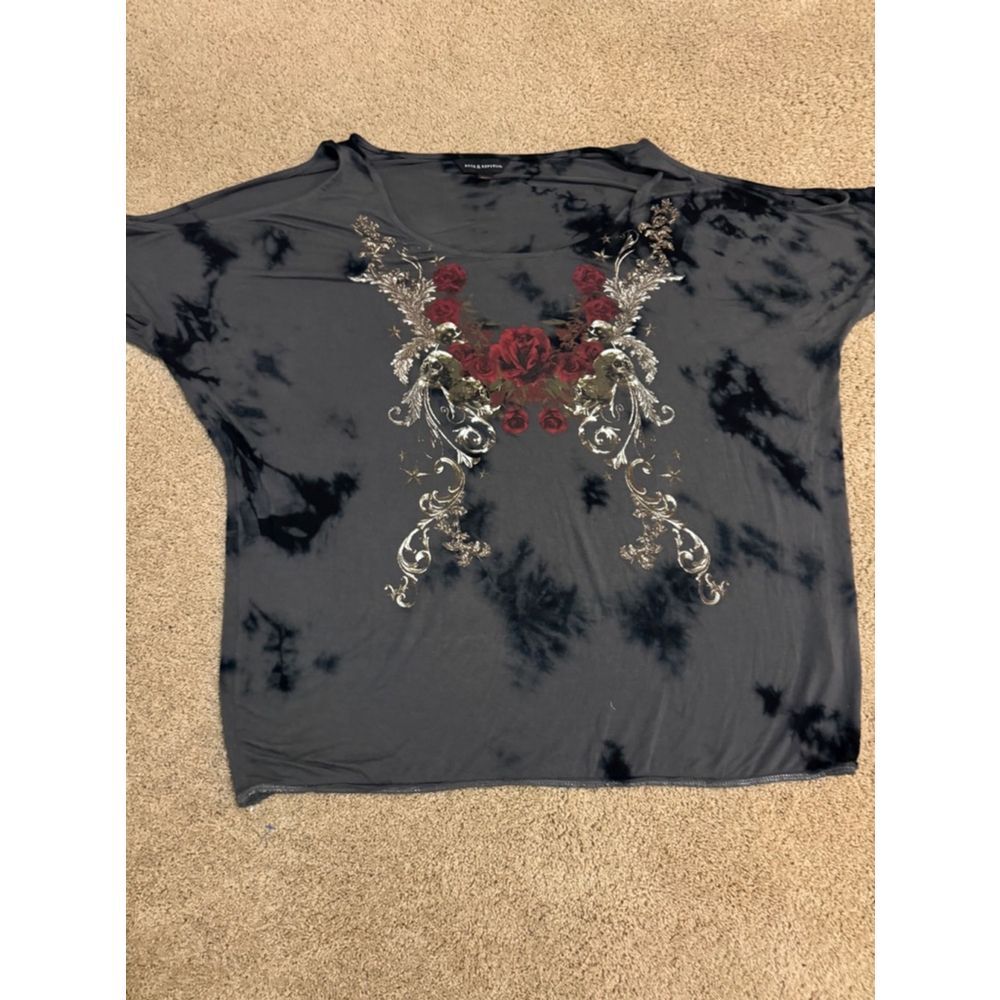 Women's Rock & 

 Republic Shirt, XL, Gray